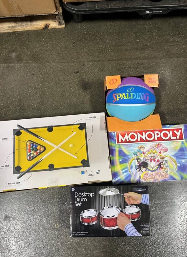 Assorted Sports & Games Retail