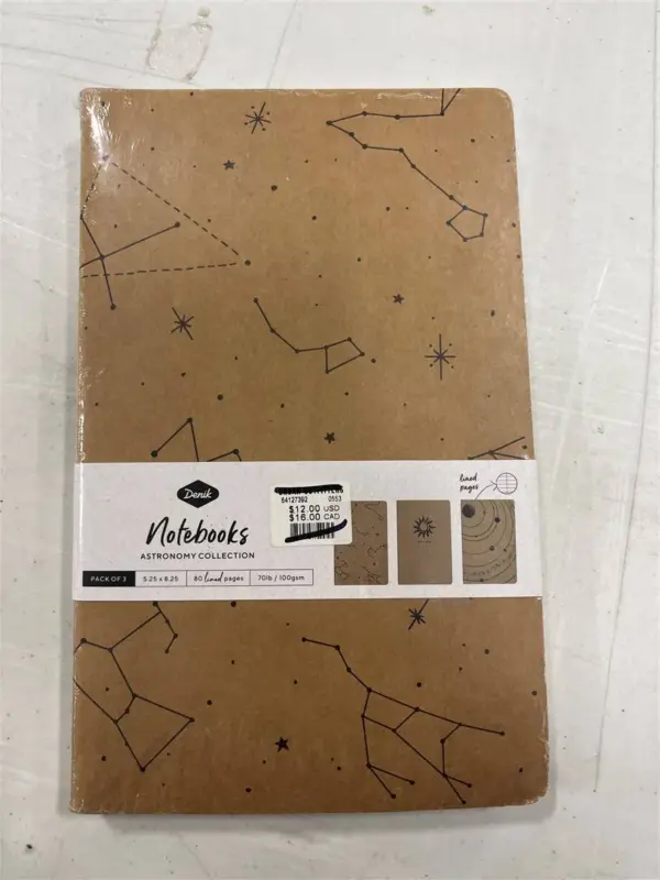 Assorted Journal Notebooks Retail