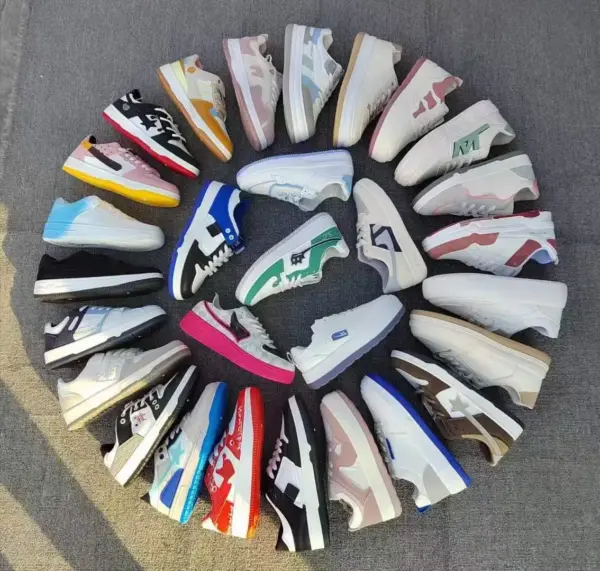 Wholesale Mixed Men’s Sports & Casual Sneakers Pallet – 70+ Pairs Assorted Stock