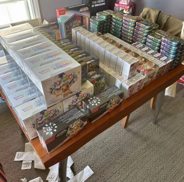 Pokémon TCG Wholesale Pallets – Mixed Pokémon Cards for Resellers in the USA