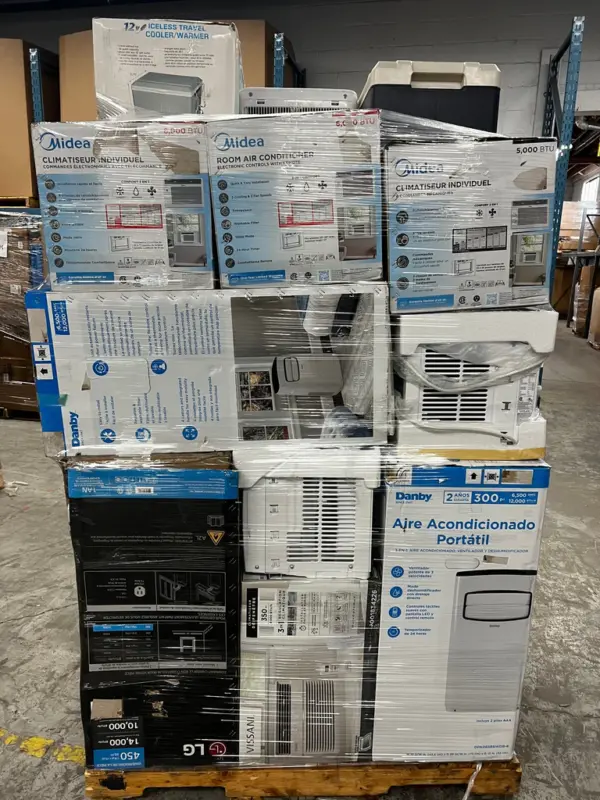 buy truckload air conditioner pallets
