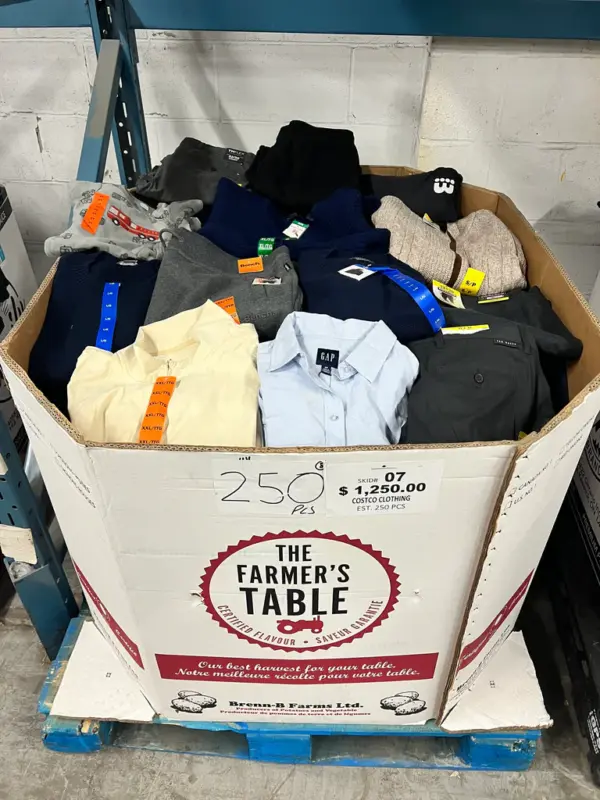 Brand Name Clothing #7 – 250pcs