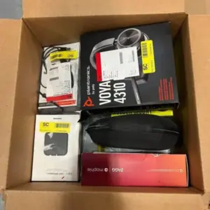BOX OF RETURNS (Electronics) – ITEMS 24 – MSRP €1,619.77