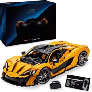 LEGO Technic McLaren P1 Model Car for Adults, Hyper Racing Car, Model Kit, 42172